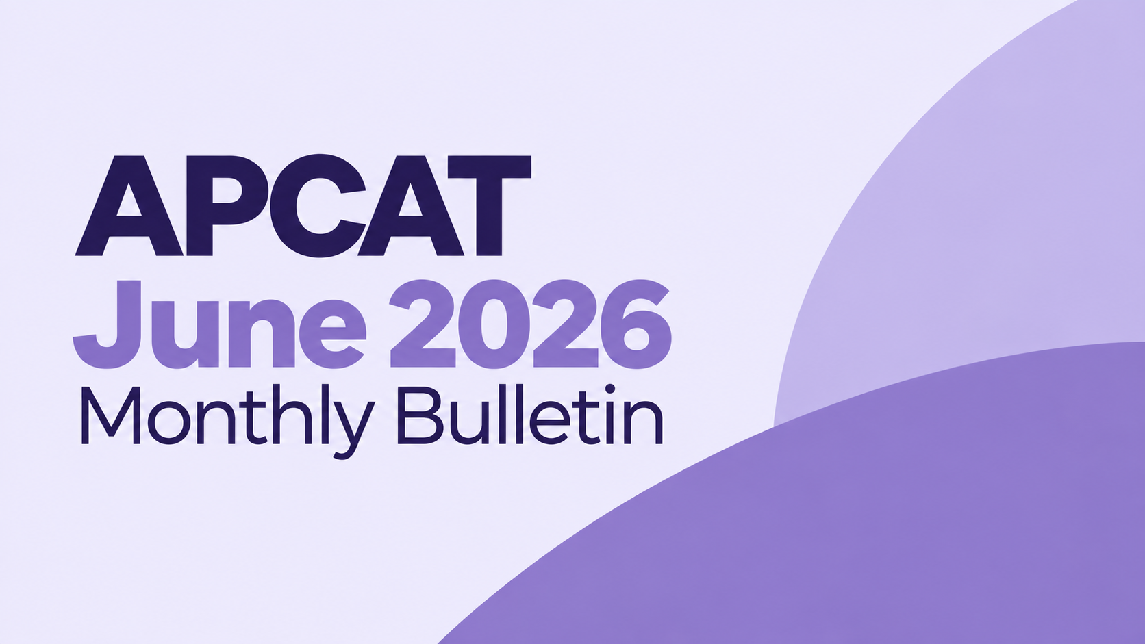 APCAT June Monthly Bulletin