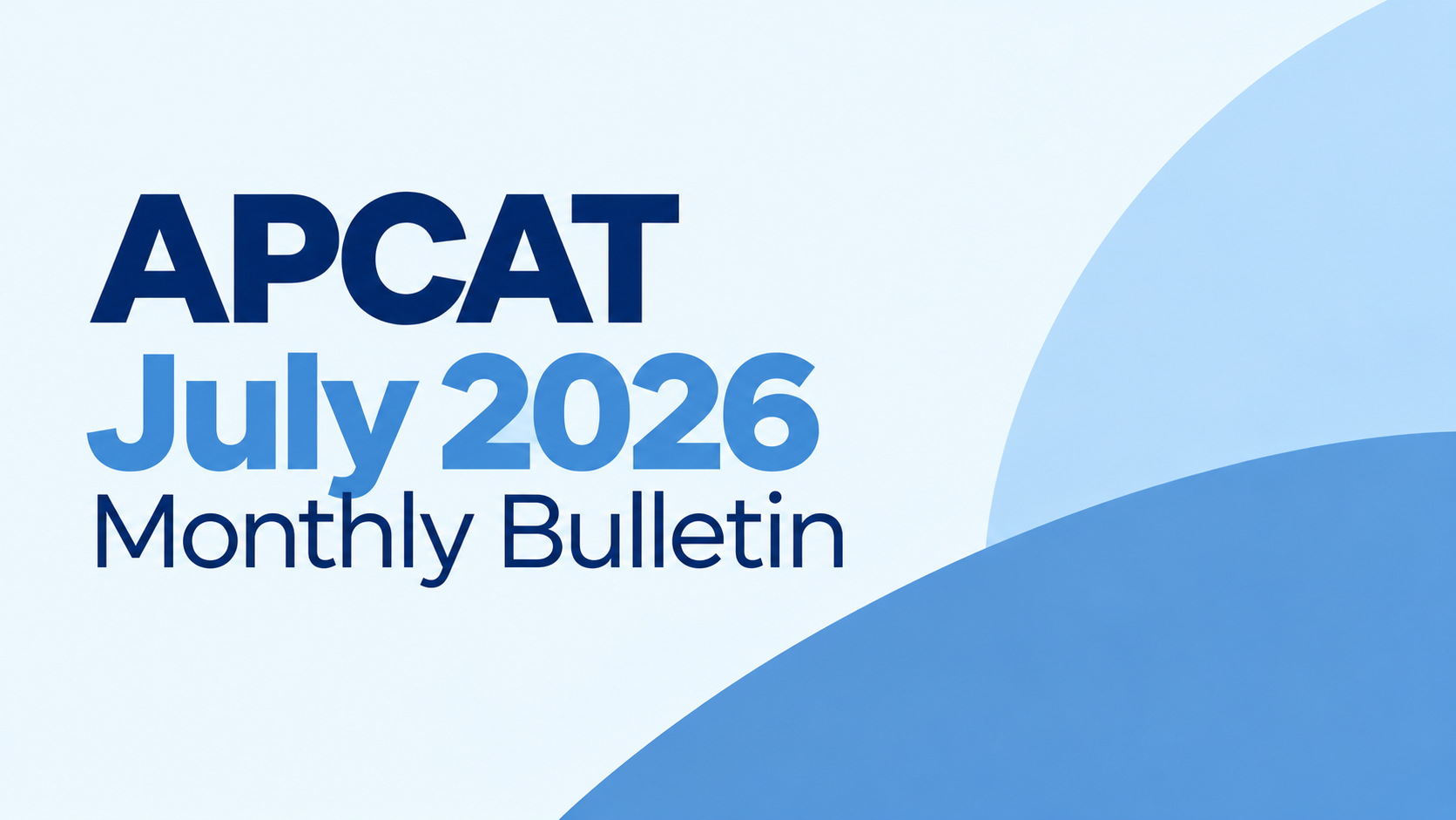APCAT July 2026 Monthly Bulletin